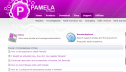 PamFax.com logo