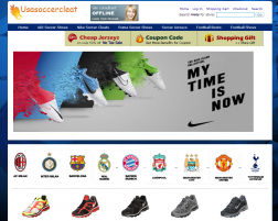 TheUSASoccerCleat.com logo
