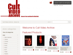 Cult Video Archive logo