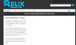 Relik Battlefield 3 Guide logo