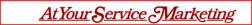 At your service marketing logo