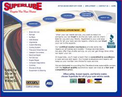 Superlube Complete Car Care logo