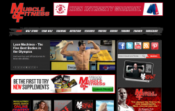 Muscle&amp;Fitness logo