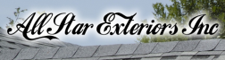 All Star Roofing and Gutters       All Star Roofing and Sideing logo