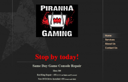 Piranha Gaming logo