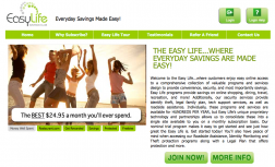 Easy Life Savings Club logo