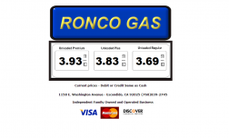 Ronco Gas logo