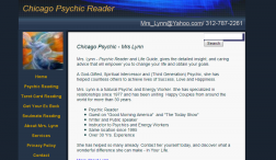 Chicago Psychic Reader Mrs. Lynn AskLynn.net/ logo