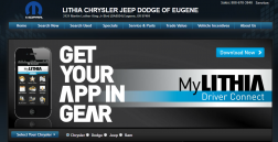 Lithia Dodge/Chrysler logo