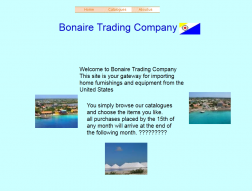 Bonaire trading logo