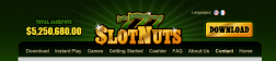 Slotnuts logo