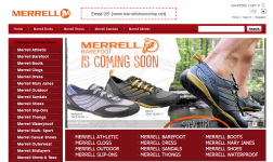 MerrellShoesShop.net/ logo