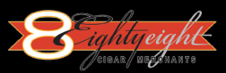 8 eighty eight cigar merchant logo