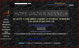 HomeGrownKennels.com/gamefowl.html logo