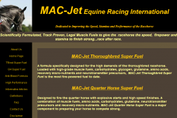 MAC-Jet Equine Racing International logo