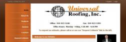Universal Roofing Inc. logo