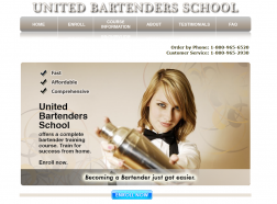 United Bartender&#039;s Institute logo