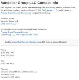 Vandelier Group LLC logo