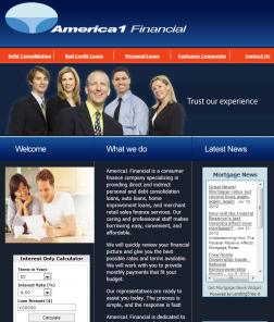 America 1 Finance logo