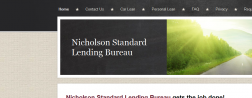 Nicholson Standard Lending Bureau logo