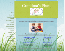 Grandma&#039;s Place  Child Care logo