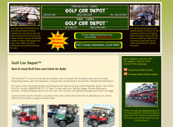 Golf Cart Depot logo