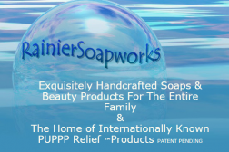 Rainier Soapworks logo