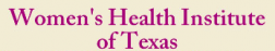 Womens Heath Institute of Texas logo