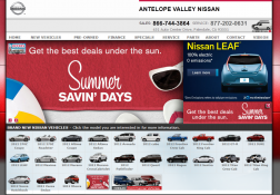 Antelope Valley Nissan Inc. logo