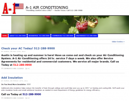 A1 Air Conditioning logo