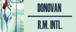 R.M. Donovan, INTL logo