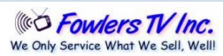 Fowlers TV, Inc. in St. Marys, Ohio logo