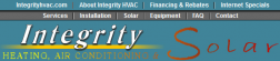 integrity heatin and air conditioning in redding,ca logo
