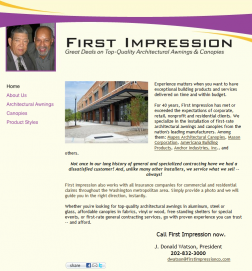 First Impression co. logo