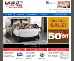 Value City Furniture NJ logo