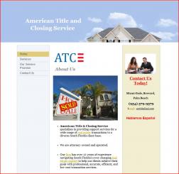 American Title &amp; Closing Service logo