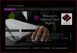 National Check Registry logo