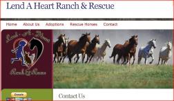 Lend A Heart Ranch logo