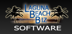 Laguna Beach Biz, Rochelle Williams logo